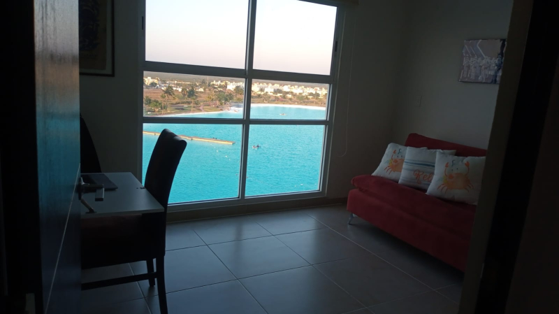 ph amueblado con roof garden, jacuzzi y vista total a la laguna | dream lagoons