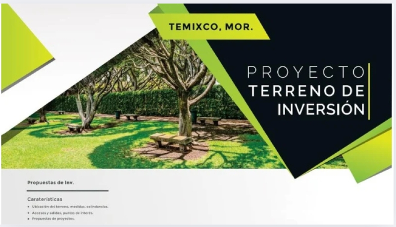 terreno en venta en temixco centro