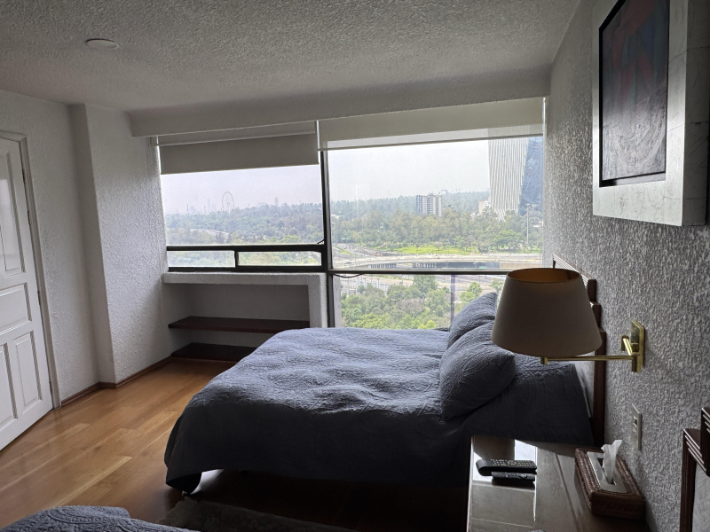 en la mejor  zona de polanco rodeado parques , restaurantes y zonas comerciales , escuelas, bancos, todo caminando. excelente vista a campo marte , fuente de petroles  edificio con vigilancia 24 horas 