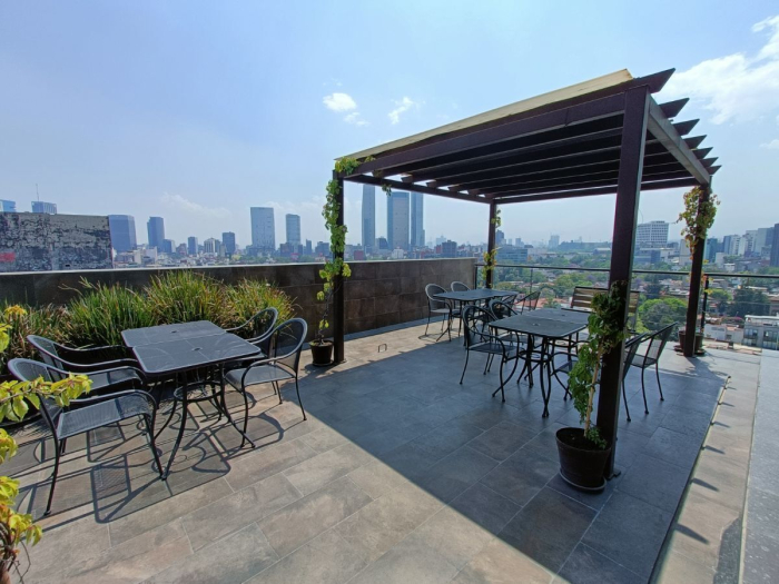 oficina en renta, polanco, anzures, con roof garden