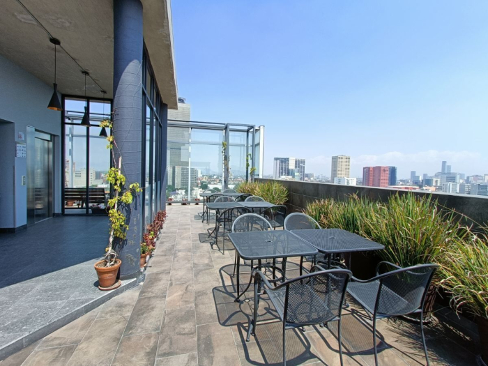 oficina en renta, polanco, anzures, con roof garden