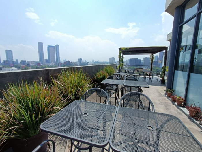 oficina en renta, polanco, anzures, con roof garden
