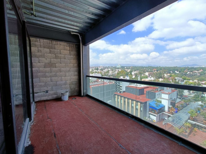departamento nuevo con terraza, tecamachalco