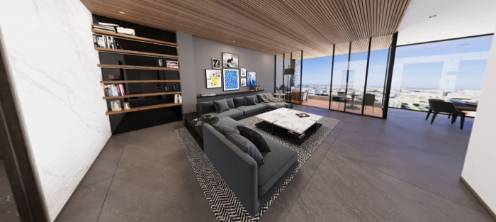 departamento nuevo con terraza, tecamachalco