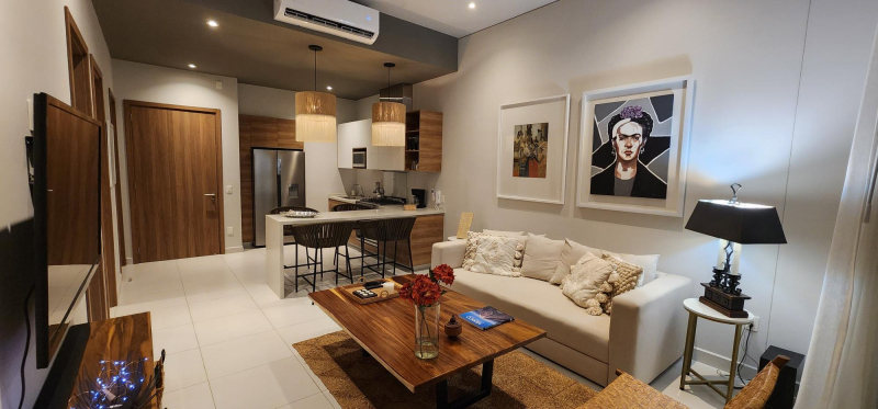 Departamento Amueblado Y Equipado En Venta En Nuevo Vallarta 