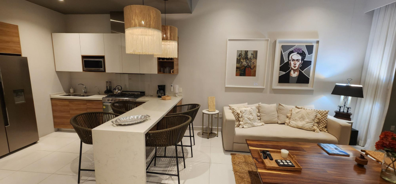 Departamento Amueblado Y Equipado En Venta En Nuevo Vallarta 
