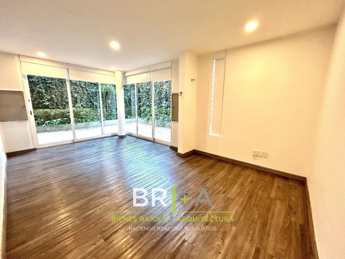 precioso garden en renta en polanco