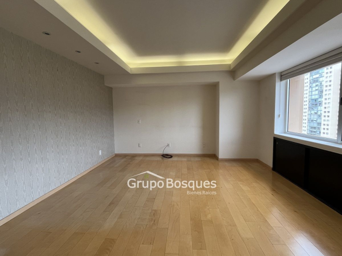 departamento en renta en  sayabes, bosque real  huixquilucan