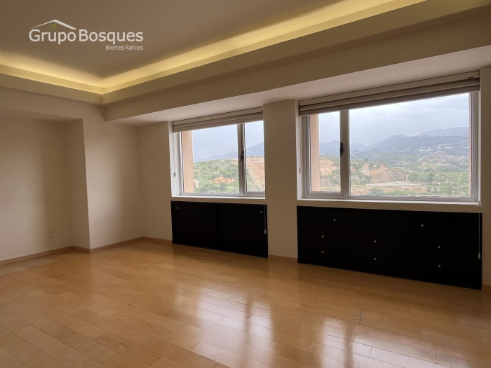 departamento en renta en  sayabes, bosque real  huixquilucan