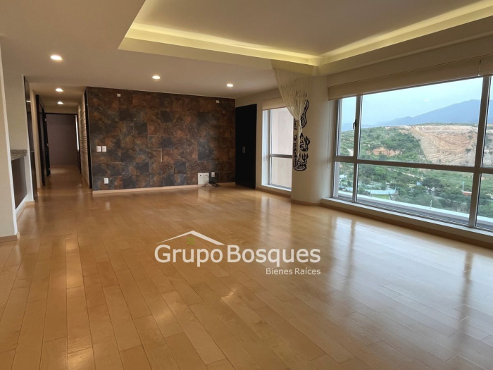 departamento en renta en  sayabes, bosque real  huixquilucan