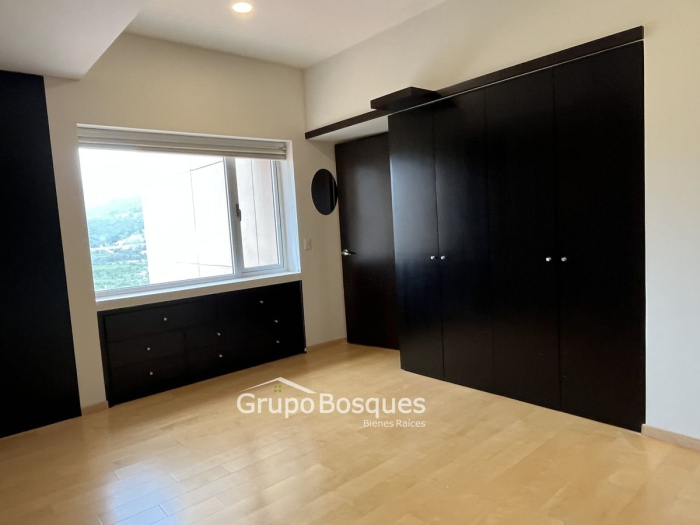 departamento en renta en  sayabes, bosque real  huixquilucan