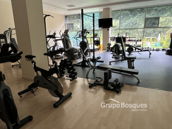 departamento en renta en  sayabes, bosque real  huixquilucan