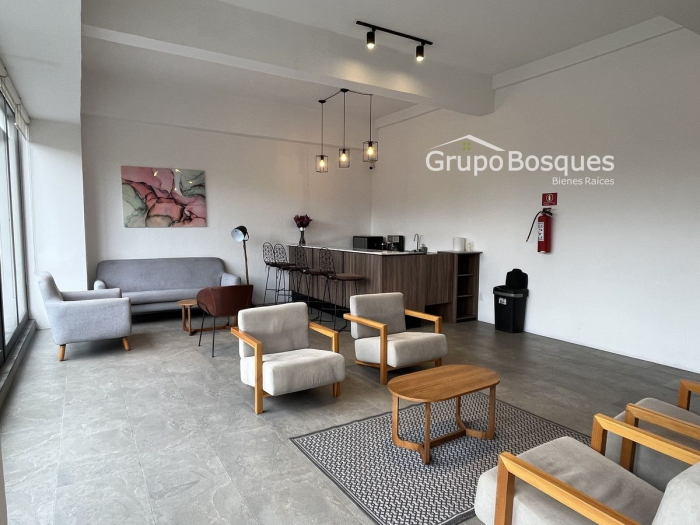 departamento en renta en  sayabes, bosque real  huixquilucan
