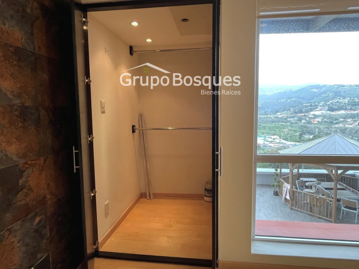 departamento en renta en  sayabes, bosque real  huixquilucan