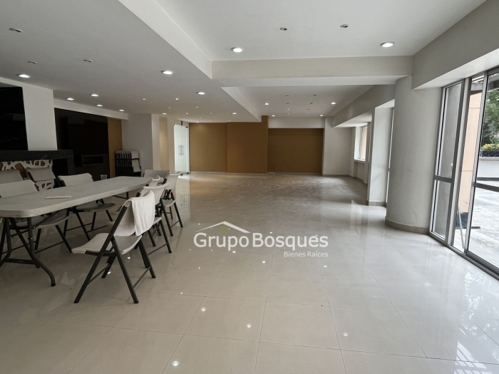departamento en renta en  sayabes, bosque real  huixquilucan