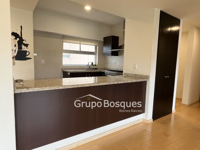 departamento en renta en  sayabes, bosque real  huixquilucan