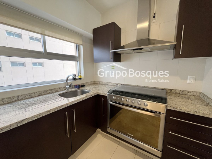 departamento en renta en  sayabes, bosque real  huixquilucan