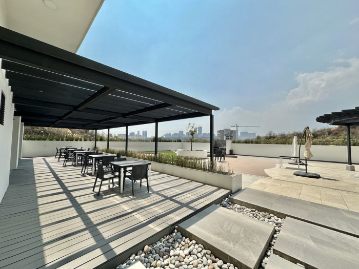 departamento en renta en torre morat bosque real.