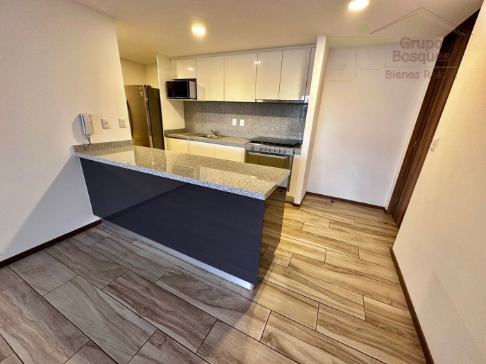 departamento en renta en torre morat bosque real.