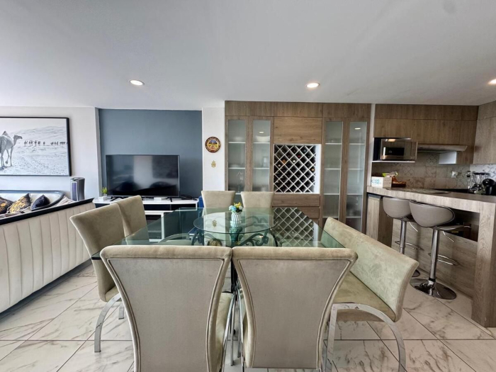 magnifico departamento amueblado en renta - lomas manuel ávila camacho