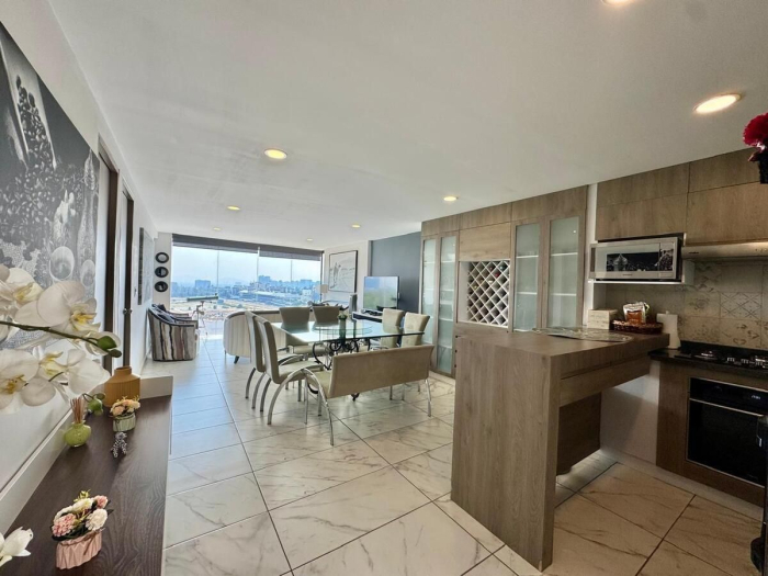 magnifico departamento amueblado en renta - lomas manuel ávila camacho
