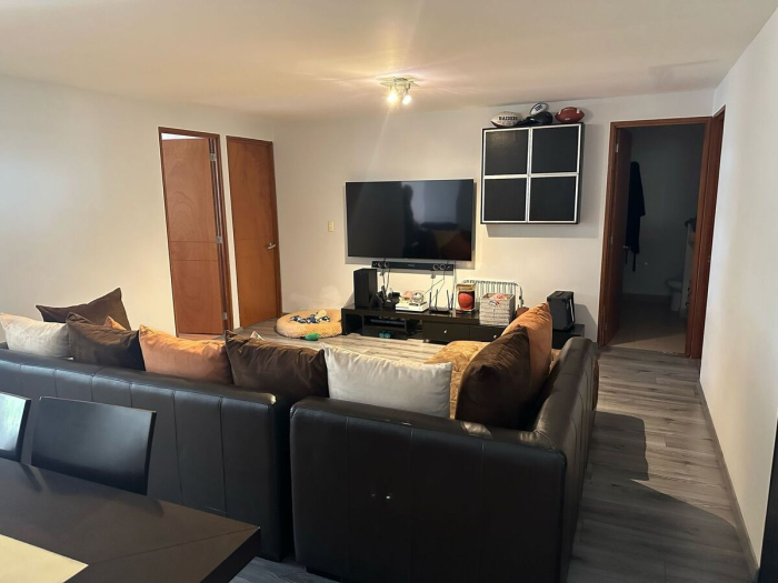 venta de departamento con excelente iluminación natural.