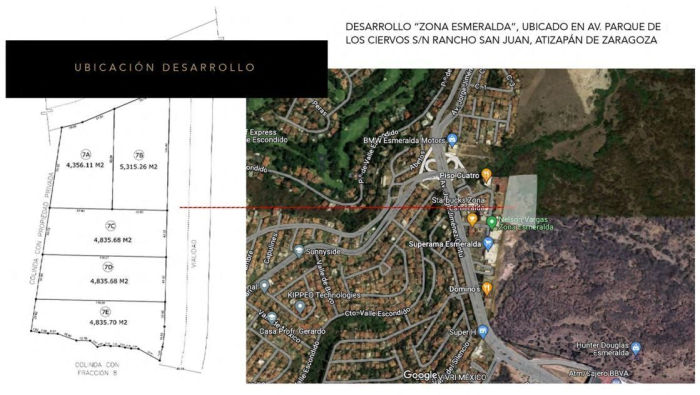 terreno en venta, zona esmeralda atizapán de zaragoza