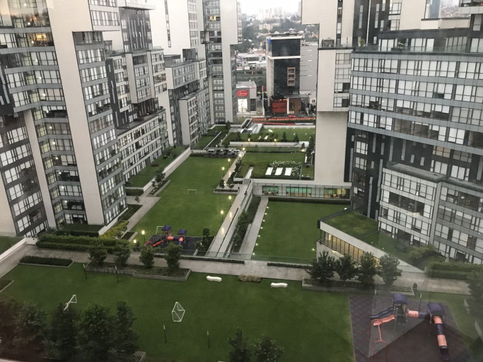 "lujoso departamento en venta en central park bosques de las palmas"