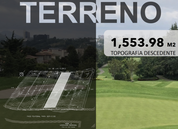 Terreno en Venta en Lomas Country Club - Huixquilucan