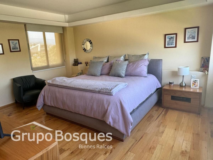 departamento en venta en residencial del bosque, lomas country, huixquilucan