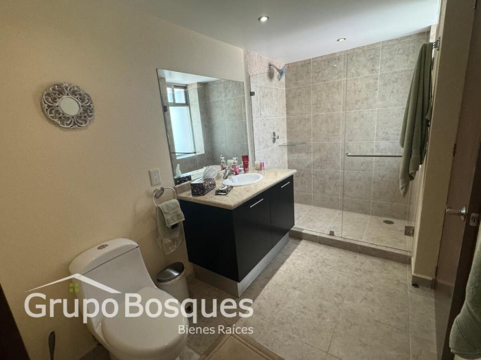 departamento en venta en residencial del bosque, lomas country, huixquilucan