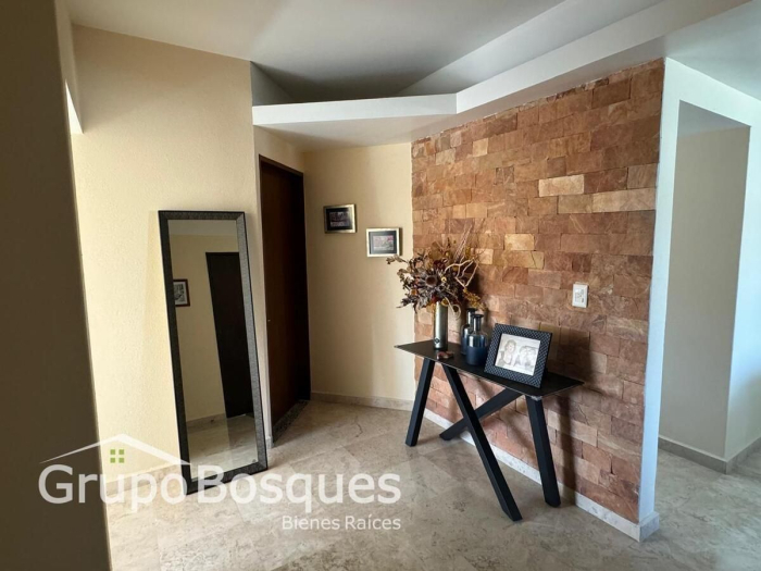 departamento en venta en residencial del bosque, lomas country, huixquilucan