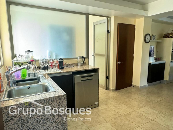 departamento en venta en residencial del bosque, lomas country, huixquilucan