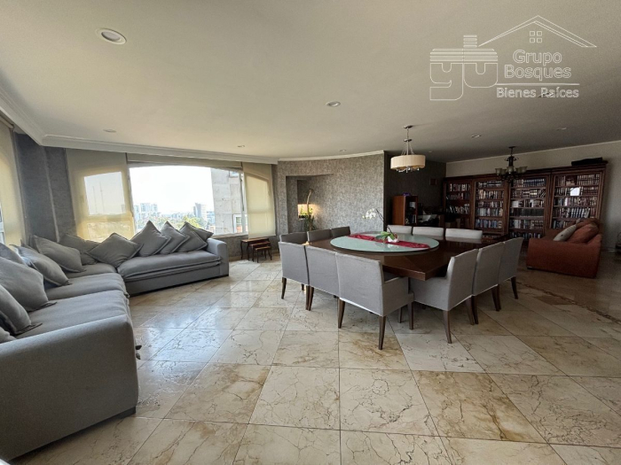 departamento en venta en villa fiesole en lomas country,  huixquilucan