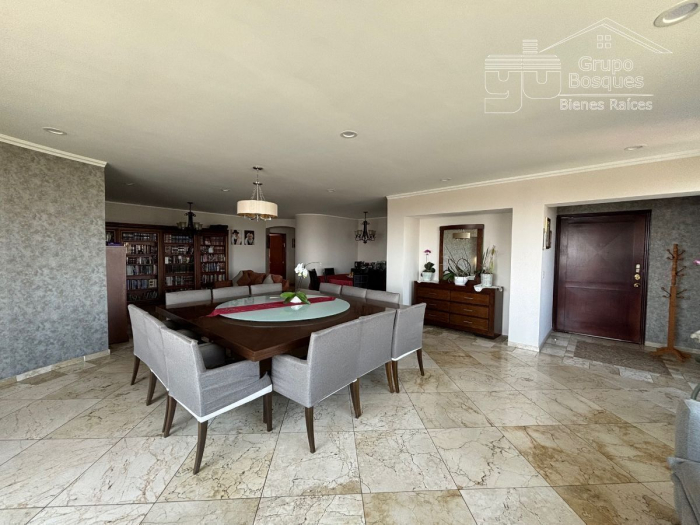 departamento en venta en villa fiesole en lomas country,  huixquilucan