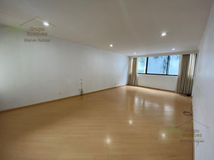departamento en renta en bosques de reforma, bosque de las lomas