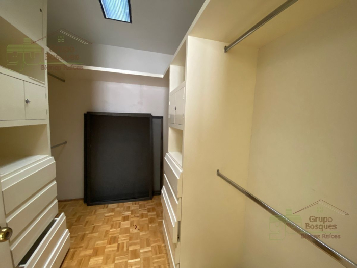 departamento en renta en bosques de reforma, bosque de las lomas