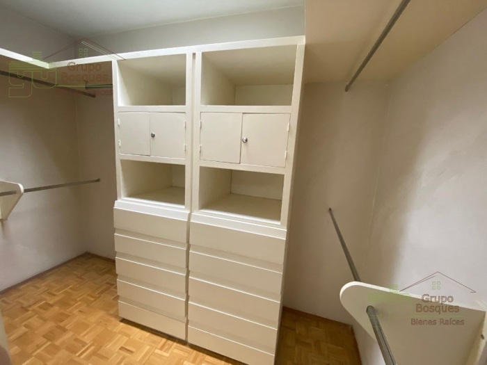 departamento en renta en bosques de reforma, bosque de las lomas
