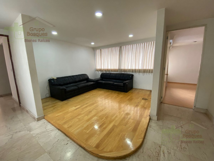 departamento en renta en bosques de reforma, bosque de las lomas