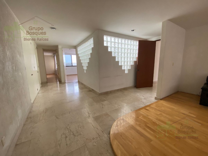departamento en renta en bosques de reforma, bosque de las lomas