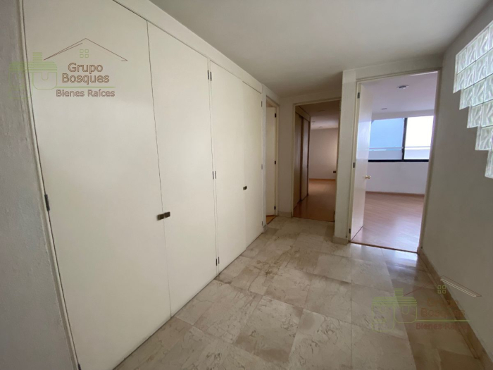departamento en renta en bosques de reforma, bosque de las lomas