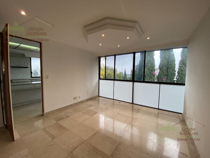 departamento en renta en bosques de reforma, bosque de las lomas