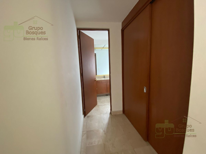 departamento en renta en bosques de reforma, bosque de las lomas