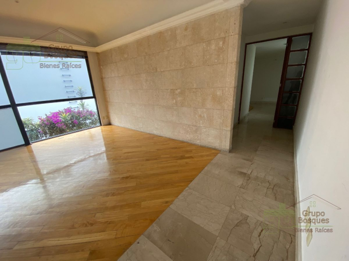 departamento en renta en bosques de reforma, bosque de las lomas