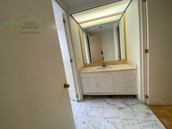 departamento en renta en bosques de reforma, bosque de las lomas