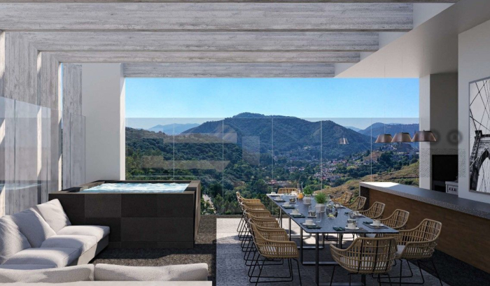 departamento en venta en bosque real, la realeza, huixquilucan