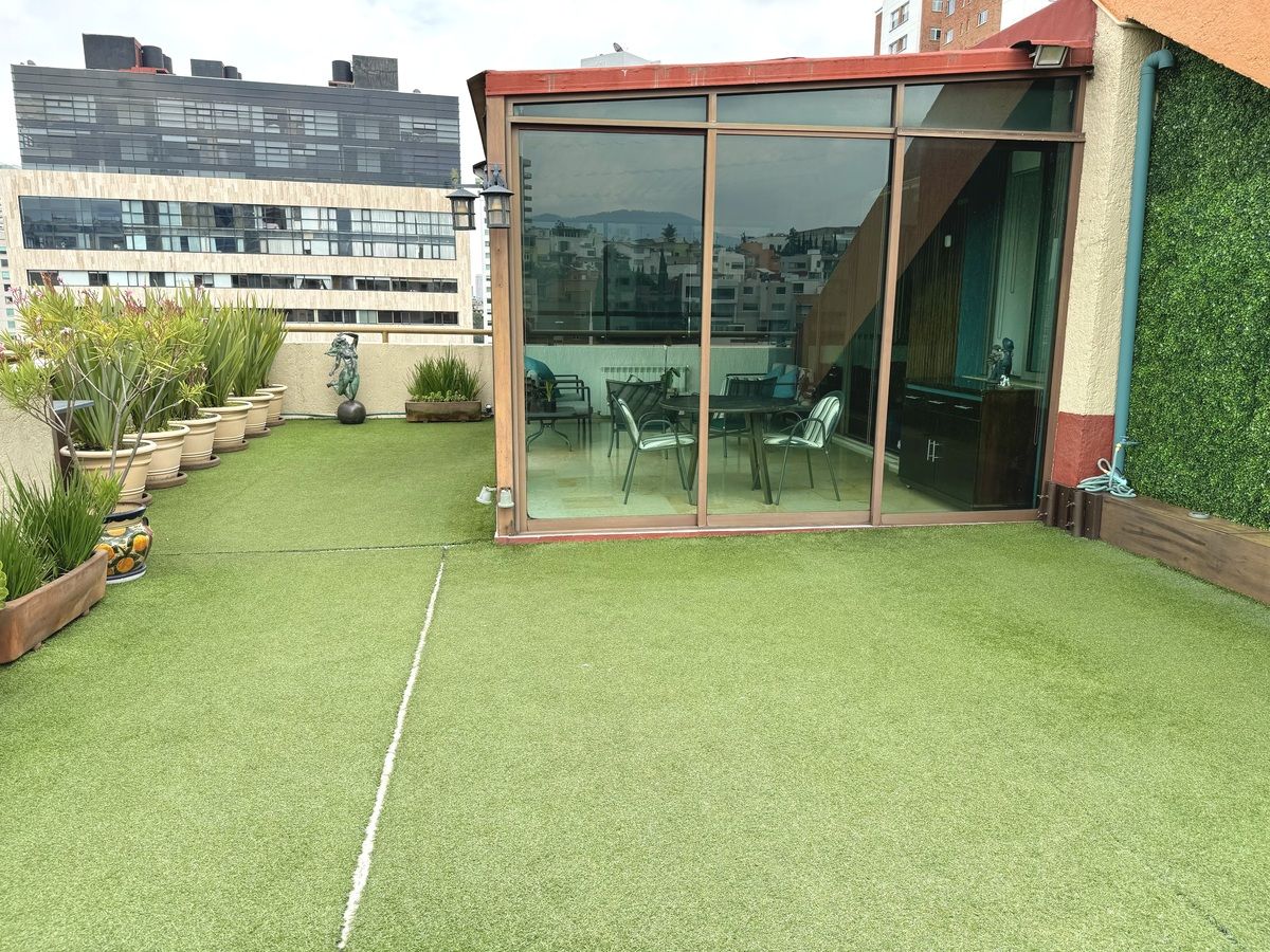 departamento penthouse en venta en hacienda de las palmas huixquilucan