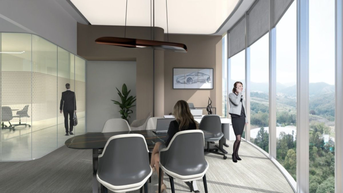 OFICINAS EN VENTA EN BOSQUE REAL, TORRE DESIGNO