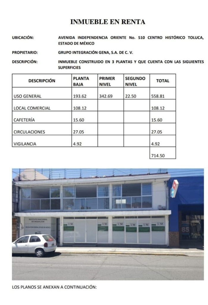 Local en renta en Toluca Centro gran oportunidad!