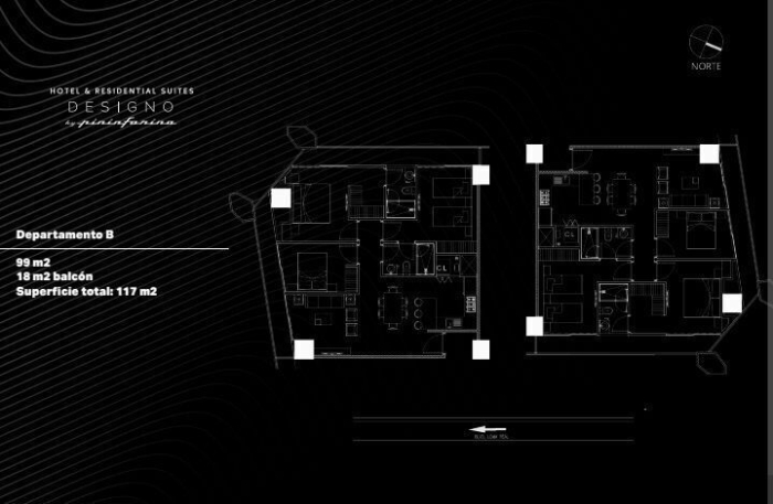 hotel &amp; residential suites designo by pininfarina preventa.